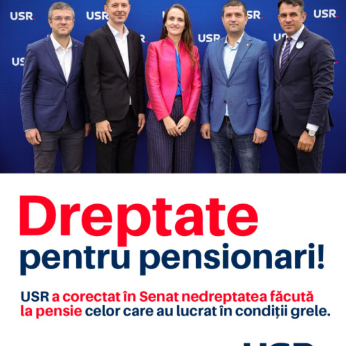 Senatul adoptă legea USR pentru recunoașterea muncii în condiții grele