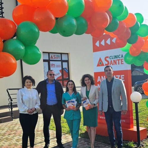 Clinica Sante deschide un laborator de analize în comuna Vizantea-Livezi