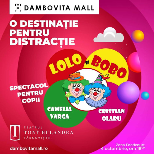 Dâmbovița Mall invită la un spectacol de neuitat pe 4 octombrie