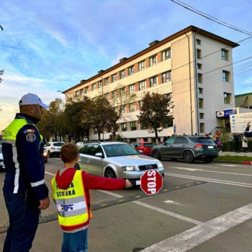 Activități de instruire pentru patrulele școlare de circulație în Focșani