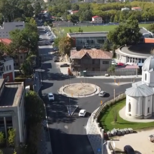 Finalizarea noului sens giratoriu în Măgurele, anunțată de președintele Consiliului Județean Ilfov