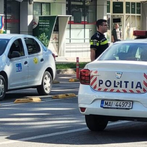 Accident pe strada Bucegi din Focșani