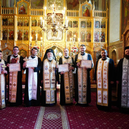 Hirotonirea a cinci tineri preoți la Târgoviște