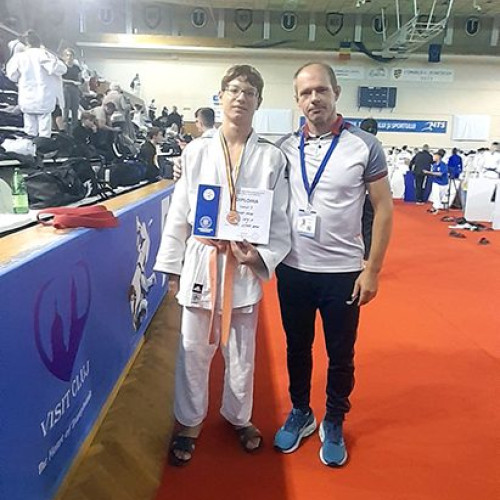 Radu Petruse, medalia de bronz la Campionatul Național de judo Ne Waza