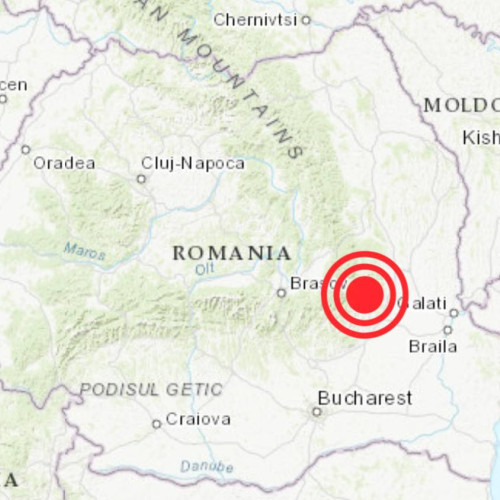 Cutremur de 4.1 grade în zona Vrancea, România