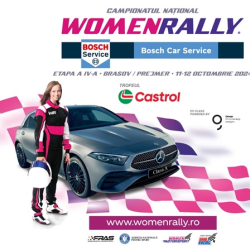 Campionatul Național Women Rally se va desfășura pe circuitul Prejmer Raceway