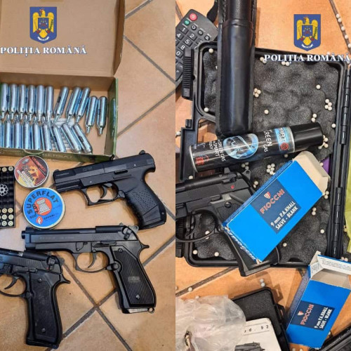 Peste 300 de percheziții în toată țara, într-un dosar legat de arme și muniții