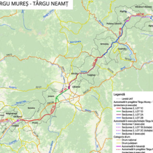 Lansarea licitațiilor pentru Autostrada "Unirii" - A8