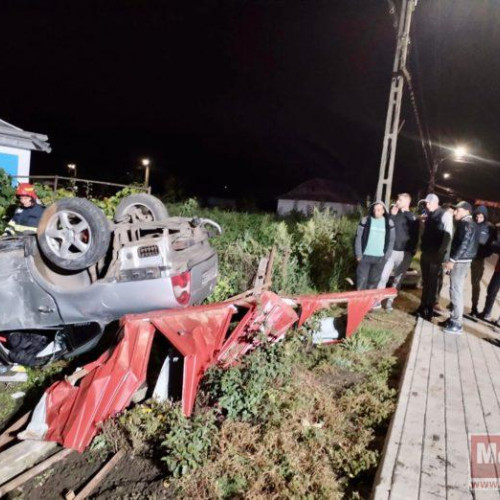 Accident rutier în Dangeni: un bărbat a fost rănit