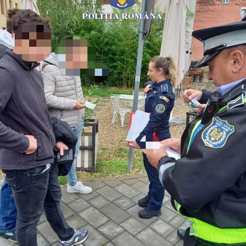 Acțiune a poliției pentru prevenirea delincvenței juvenile în Satu Mare