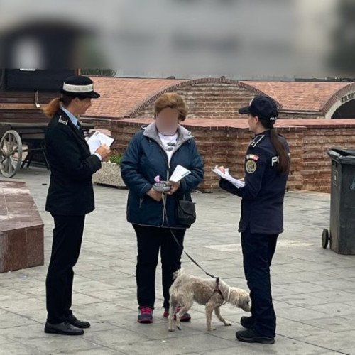 Ziua Mondială a Animalelor sărbătorită de polițiștii din Vrancea