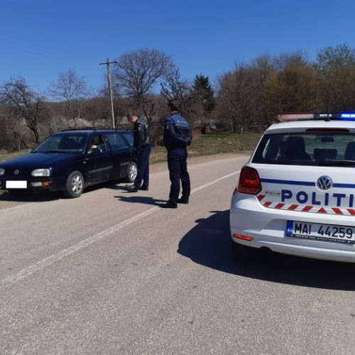 Tânăr din Vlasinesti, oprit de poliție pentru conducerea fără permis