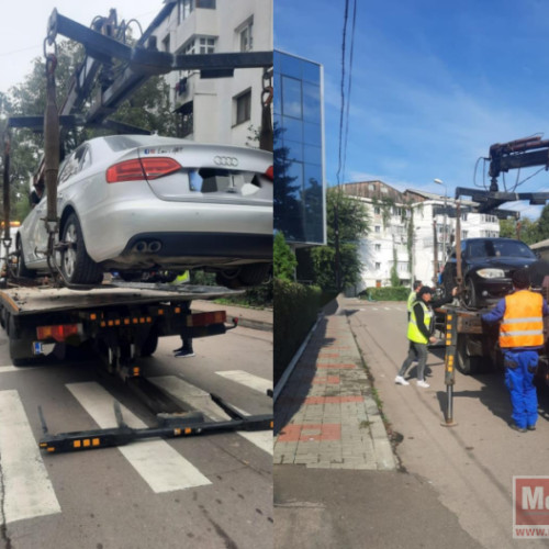 Acțiuni ale poliției locale pentru combaterea parcării neregulamentare în Botoșani