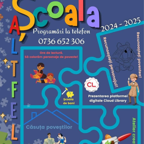 Activități speciale la Biblioteca Județeană Dâmbovița pentru "Școala Altfel"