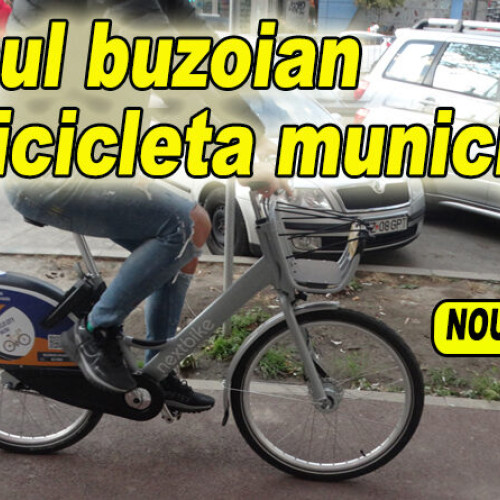 Primul buzoian a folosit bicicleta municipala