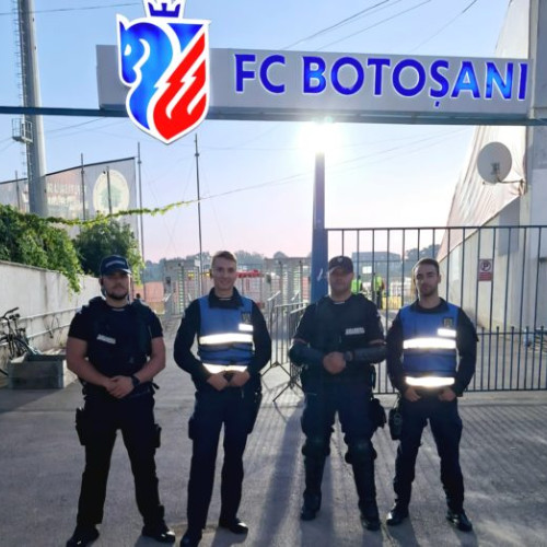 Meciul dintre F.C. Botoșani și Rapid București, gazduit cu măsuri de siguranță stricte