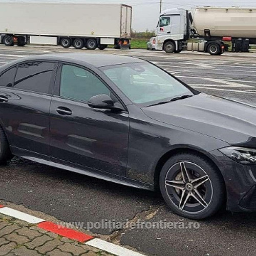 Cetățean român reținut la frontieră cu un autovehicul căutat de autoritățile din Belgia