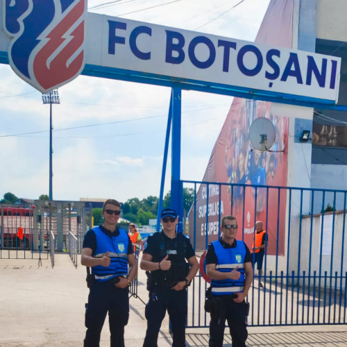 Meciul F.C. Botoșani – Rapid București, asigurat cu măsuri de securitate sporite