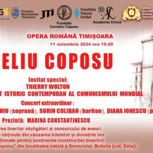 Cea de-a VI-a ediție a Galei Corneliu Coposu se va desfășura la Chișinău