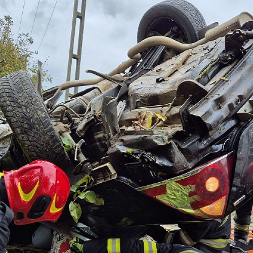 Accident rutier grav în localitatea Vetis