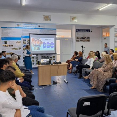 Conferință judeteană la Colegiul Tehnic Auto "Traian Vuia"