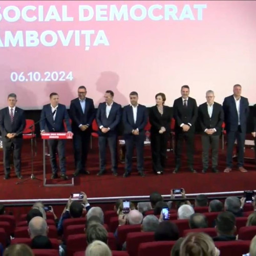 Conferința Extraordinară a PSD Dâmbovița: Candidații pentru alegerile parlamentare au fost validați