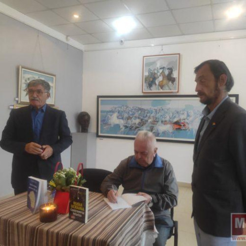 Lansare de carte la Galeriile de Artă "Ștefan Luchian"