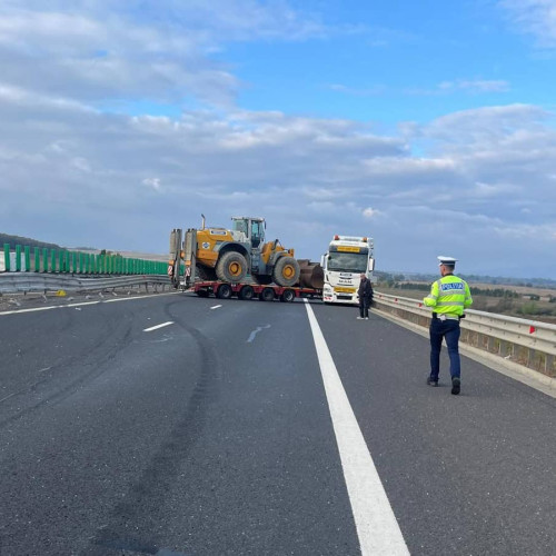 Accident rutier pe Autostrada A1, între Sebeș și Orăștie