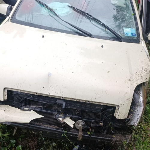 Accident rutier în Satu Mare, două persoane rănite