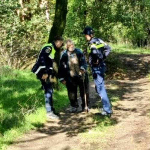 Bătrân de 82 de ani găsit în pădure după o mobilizare exemplară a poliției