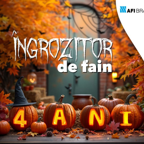 AFI Brașov sărbătorește 4 ani de activitate cu un Halloween plin de surprize