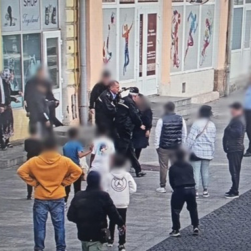 Bătaie în Centrul Istoric al municipiului Botoșani, intervenție a poliției locale