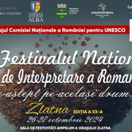 A douazecea ediție a Festivalului Național de Interpretare al Romantismului se desfășoară la Zlatna