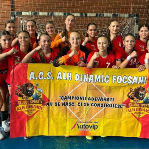Weekend de succes pentru micile handbaliste de la ALH Dinamic Focșani