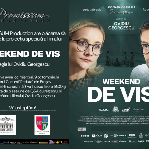 Proiecție a filmului "Weekend de vis" la Centrul Cultural Reduta