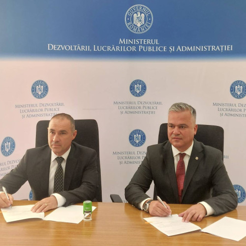 Ministrul Adrian-Ioan Vestea a semnat 29 de contracte de finanțare pentru modernizarea infrastructurii