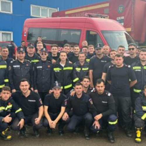 Pompierii vasluieni finalizează misiunile de sprijin pentru sinistrați în județul Galați