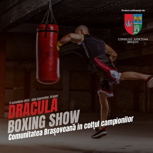 Gala de Box Profesionist "Dracula Boxing Show" se va desfășura vineri la Brașov