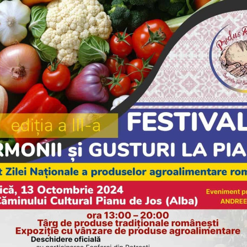 Festivalul Armonii și Gusturi la Pianu de Jos