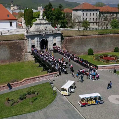 Ultimul ceremonial de schimb de gardă la Cetatea Alba Carolina