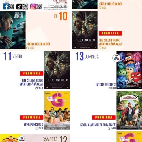 Cinematograful Independenta prezintă un nou program de filme între 10 și 13 octombrie 2024