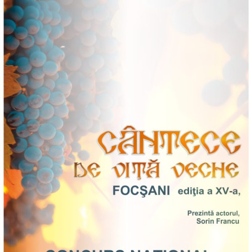 Concurs de interpretare a cântecului tradițional „Cântece de Viață Veche” la Focșani