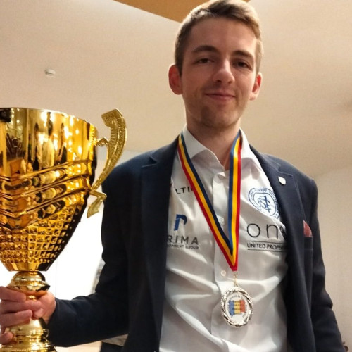 Mihnea Costachi, vicecampion în Superliga României la șah