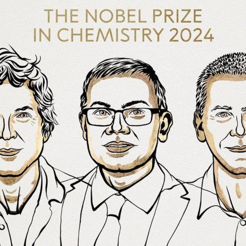 David Backer, Demis Hassabis și John M. Jumper câștigătorii Premiului Nobel pentru Chimie 2024
