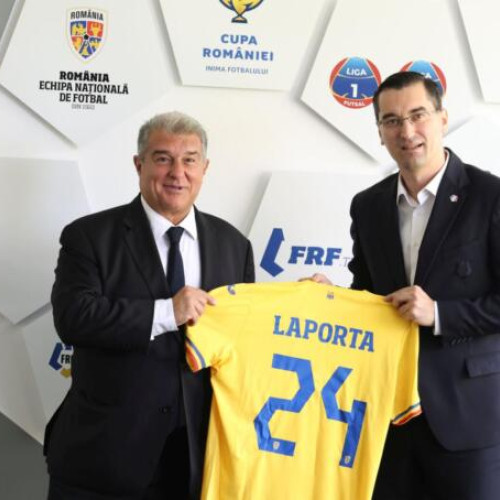 Întâlnire între președintele FRF și președintele FC Barcelona pentru dezvoltarea fotbalului românesc