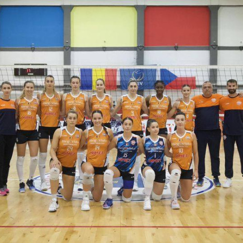 CSM Târgu Jiu câștigă meciul de deschidere în Challenge Cup la volei feminin