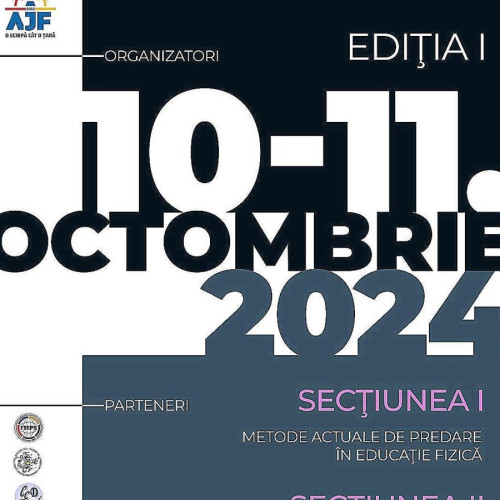 Universitatea "Aurel Vlaicu" din Arad organizează conferința despre metodele actuale în educația fizică
