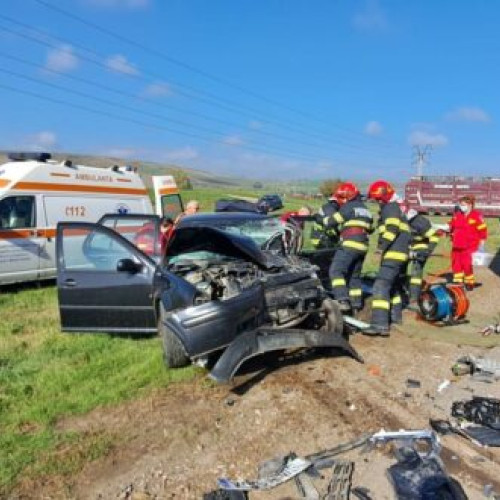 Accident rutier grav în localitatea Solești, județul Vaslui
