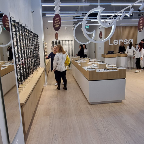 Deschiderea noului magazin Lensa în Botoșani Shopping Center