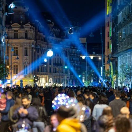 Festivalul Spotlight aduce magia luminii pe Calea Victoriei